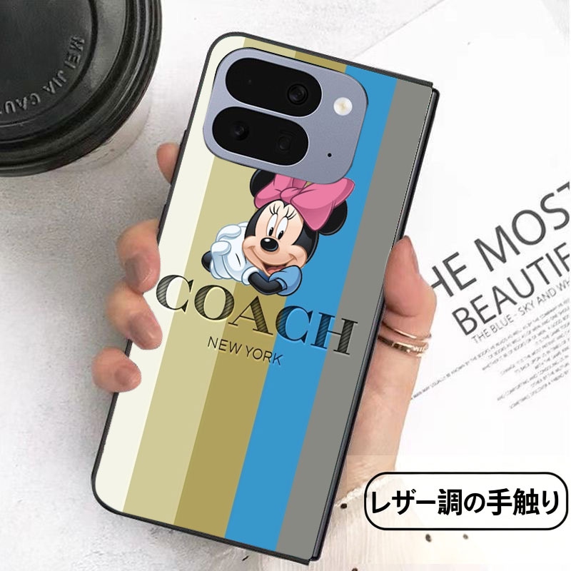 Coach アイフォンultra ピクセルpro11 foldケースカバー人気男女兼用