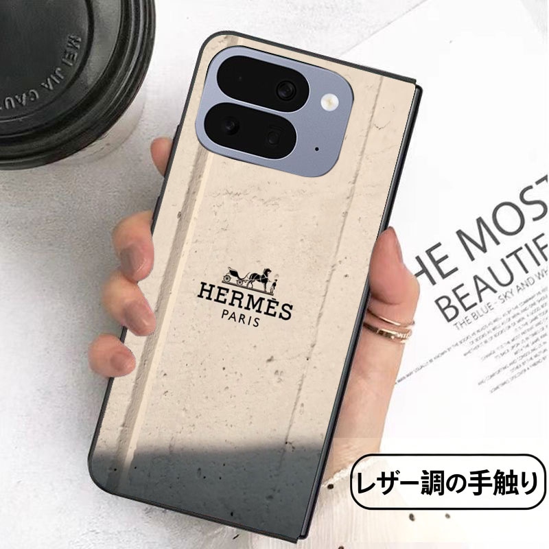 エルメスギャラクシーZ Flip 8 7 6 5 4 シンプルピクセル11 10 9 pro foldカバー革制