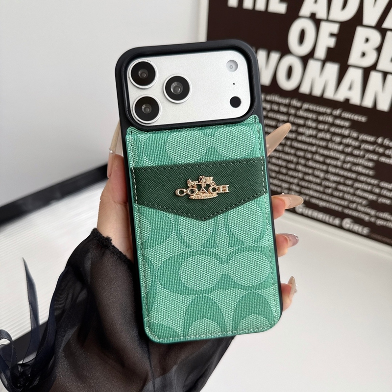 Coach Iphone17 15 14 11 12 13 Pro Maxブランドコーチ スマホケース