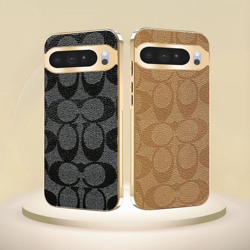 Coach グーグルピクセル11 10a 9a 8a Pro 7a 6/7/6a/ブランドケース Iphone17 16 15/14/13 保護カバー男女兼用