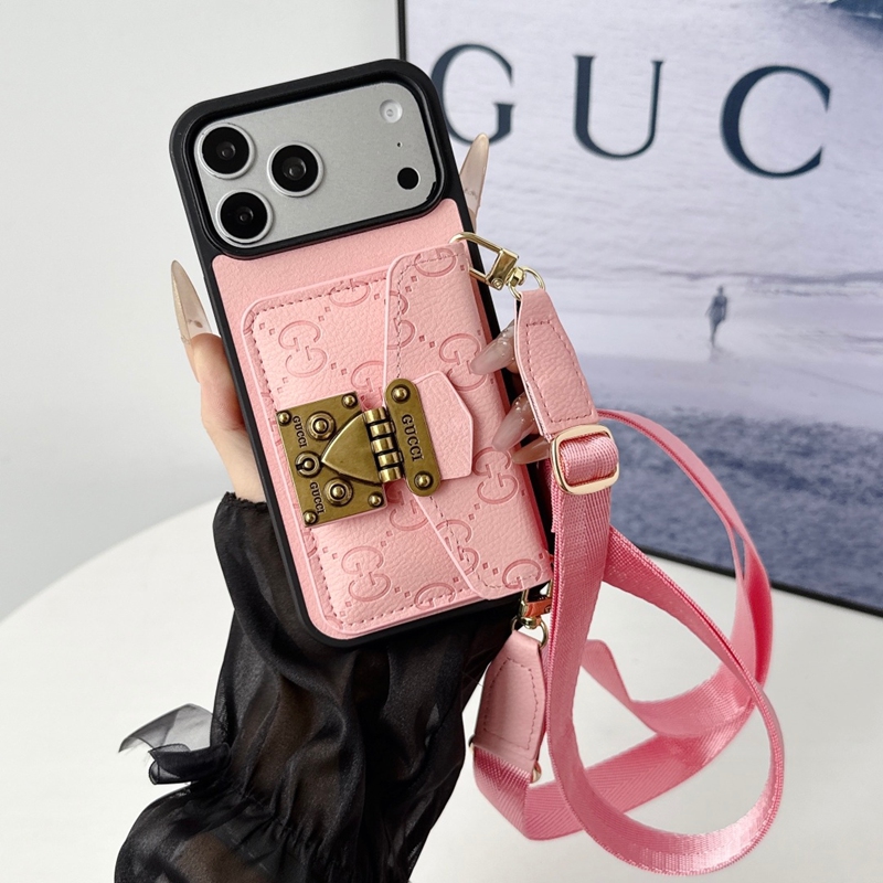 Gucci 便利 アイホン17 air 15 14 13 Pro サムソン s23 s24 s25 s26 s22 s21 ultraケース 革製 カード収納 肩掛け