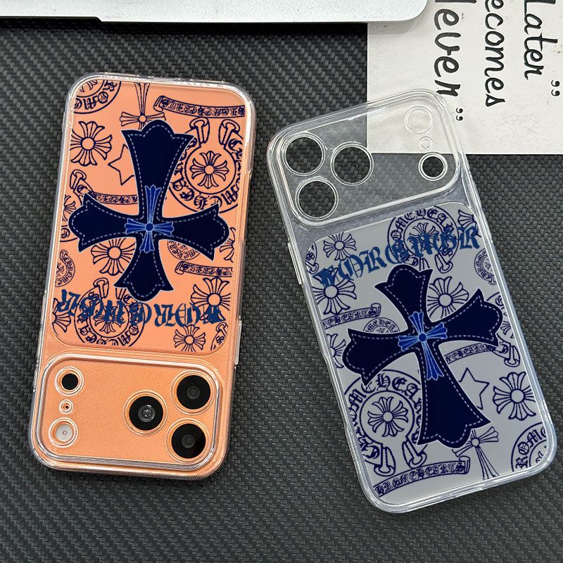 クロムハーツ iphone 18 17 15 16 pro maxケース iPhone 18 17e 14 15カバー男女兼用