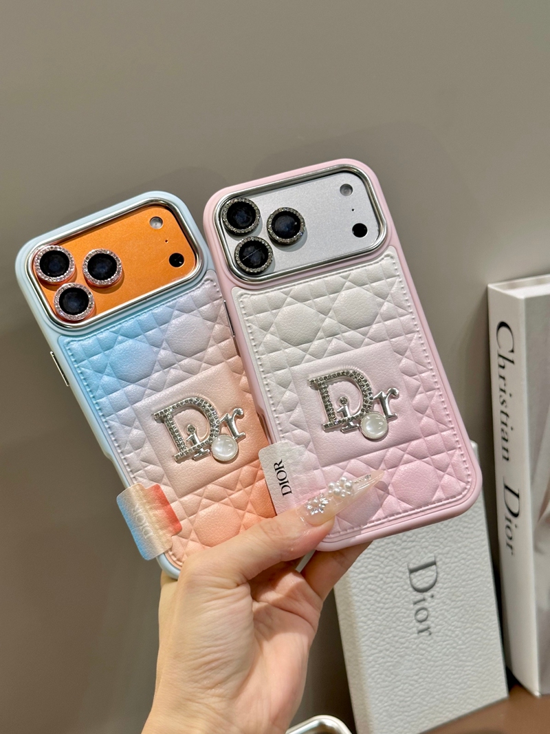ディオール Dior アイフォン18 17 16 15 プロ保護ケース