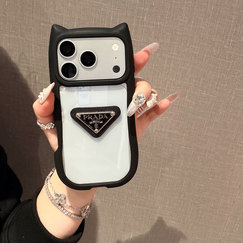 プラダ Prada IPhone18 17 air 14 15 16 pro maxケース 女子 かわいい おしゃれ