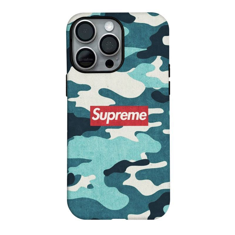シュプリーム Supreme アイフォン18 17 16 15 プロ保護ケース 便利 