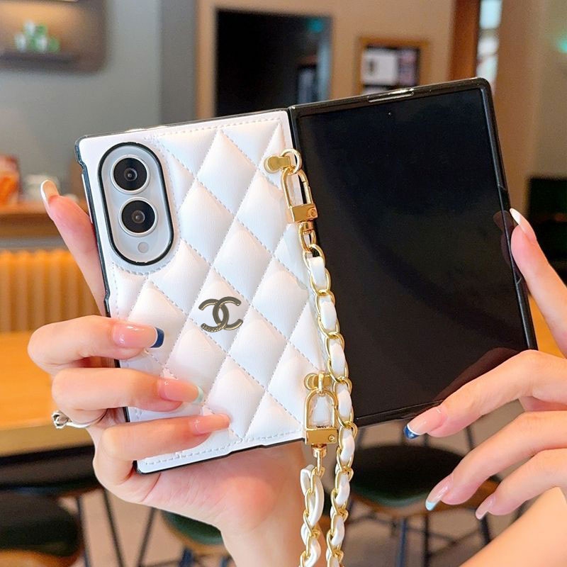 シャネル Chanel  ギャラクシーZ Fold8 7 6 5/4 3 2スマホケース