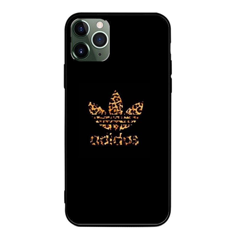 アディダスアイフォン17 16 18 xperia 1vii 10viii ギャラクシーa55 a54 a36ケース 三つ葉柄