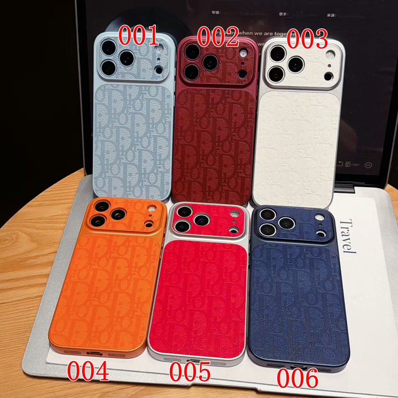 ディオール DIOR モノグラム柄 型押し スマホケース カラーラインナップ