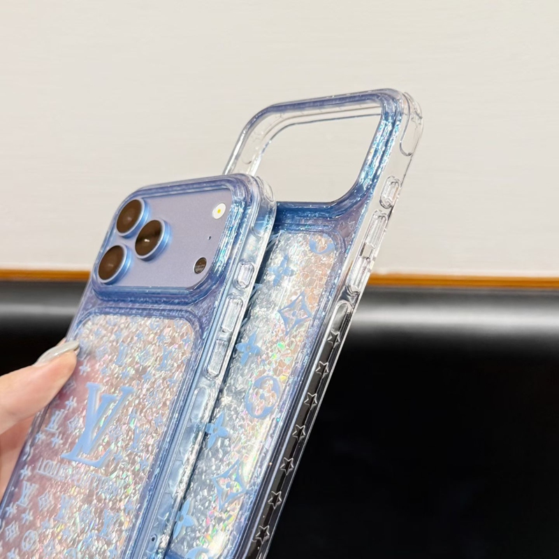 ルイヴィトン LOUIS VUITTON ラメ入り モノグラム スマホケース 商品画像 7