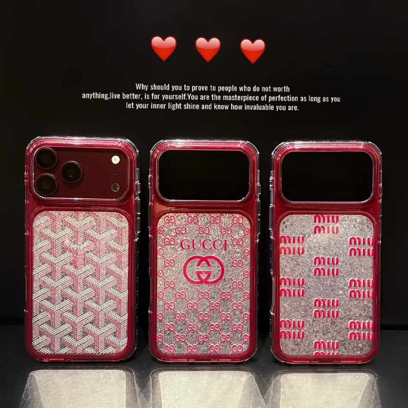 シャネル CHANEL ラメ入り モノグラム柄 スマホケース 商品画像 1
