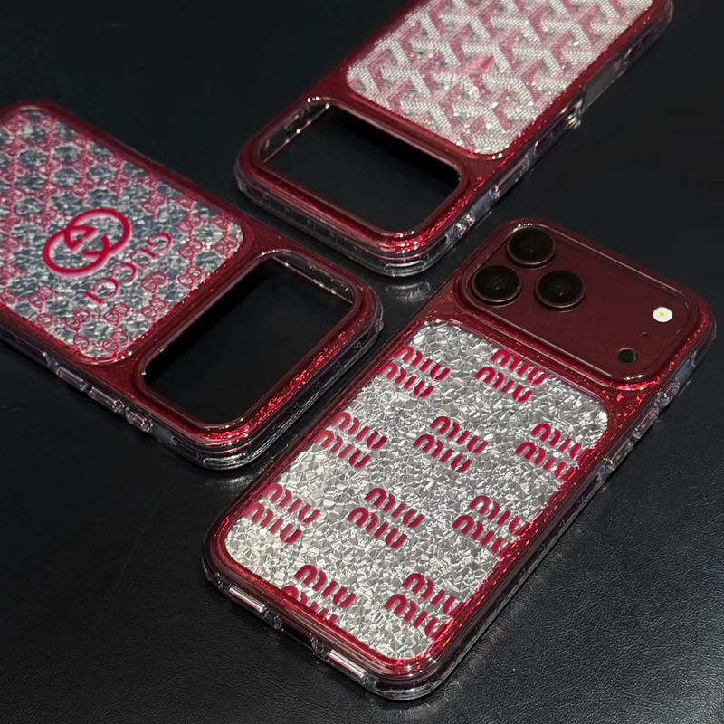 シャネル CHANEL ラメ入り モノグラム柄 スマホケース 商品画像 9
